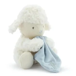 Demdaco Baptism*- Blue Jesus Loves Me Mechanical Lamb