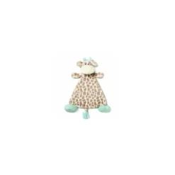Demdaco Lovies, Security Blankets & Blankies*- Colby Green Giraffe Rattle Blankie