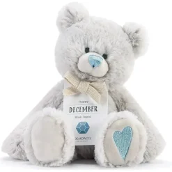 Demdaco Plush & Stuffed Animals|Birthday Party*- December Birthstone Plush Bear