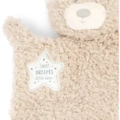 Demdaco Plush & Stuffed Animals*- Fuzzy Brown Bear Sweet Dreams Polyester Plush Blankie