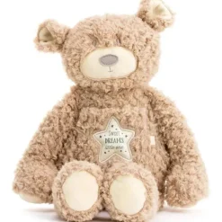 Demdaco Plush & Stuffed Animals*- Fuzzy Sweet Dreams Bear Brown Plush Toy