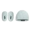 Demdaco Gender Reveal*- Gender Reveal Booties And Hat Set, Boy