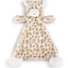 Demdaco Lovies, Security Blankets & Blankies*- Greta Giraffe Rattle Blankie