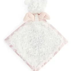 Demdaco Baptism|Gifts Up To $25*- Guardian Angel Bear Blankie, Pink