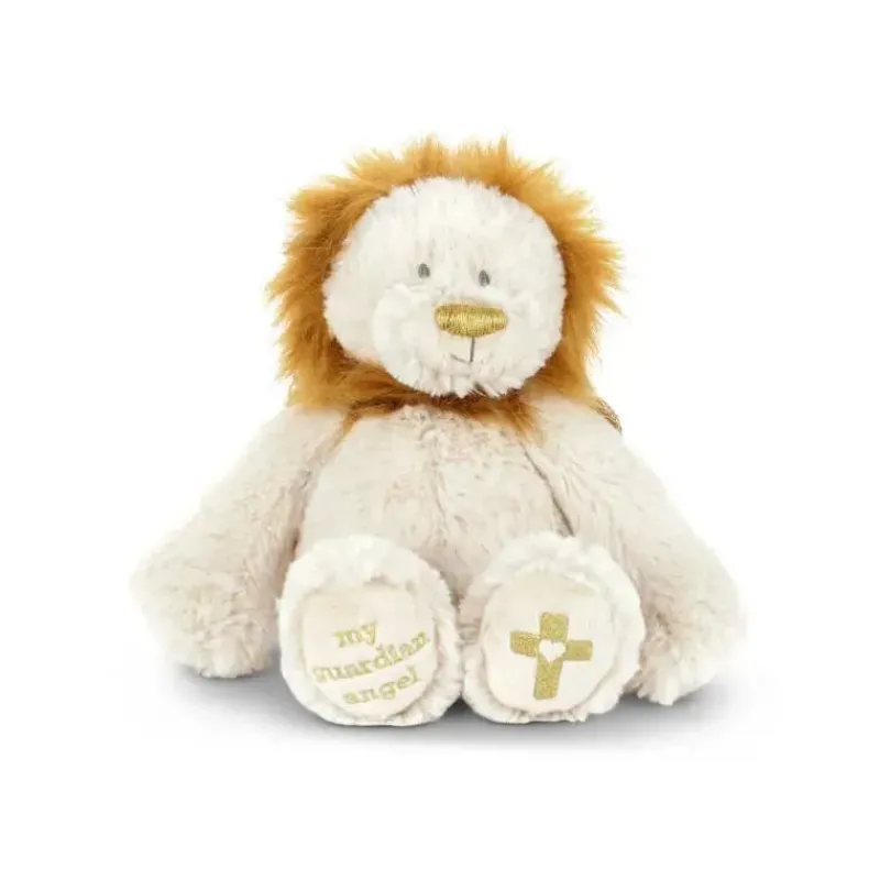 Demdaco Plush & Stuffed Animals|Baptism*- Guardian Angel Plush, Lion