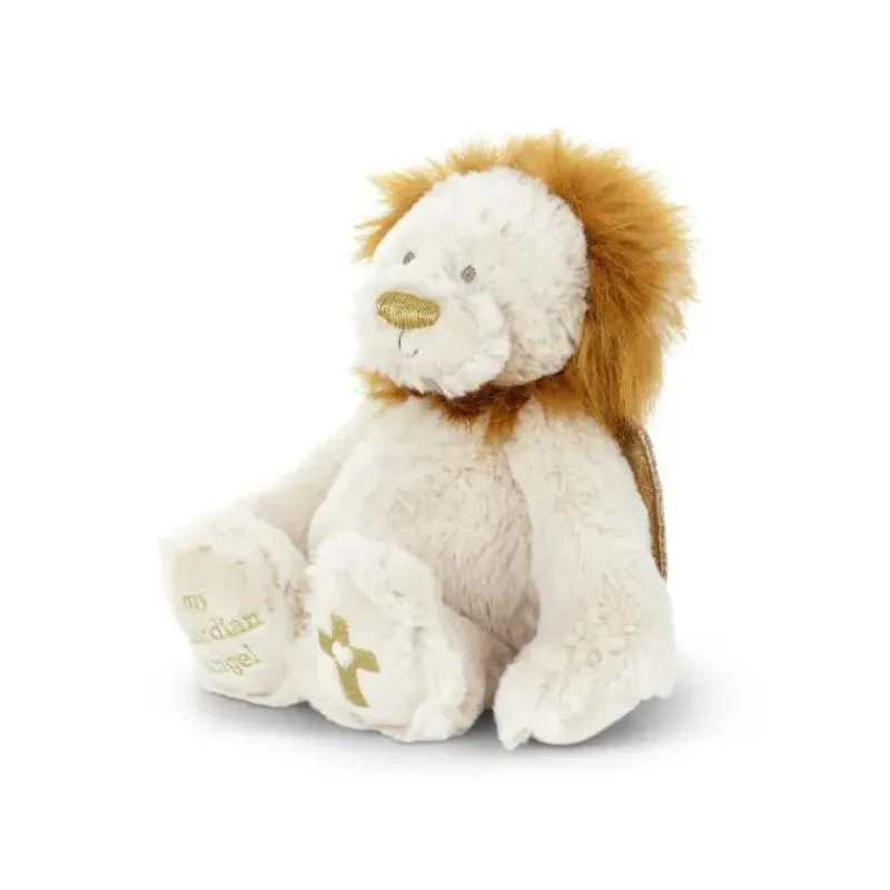 Demdaco Plush & Stuffed Animals|Baptism*- Guardian Angel Plush, Lion