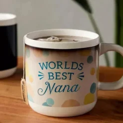 Demdaco Gift For Grandparents*- Heat Reveal Mug, Worlds Best Nana