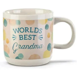 Demdaco Gift For Grandparents*- Heat Reveal Mug, Worlds Best Grandma