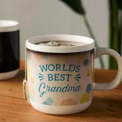 Demdaco Gift For Grandparents*- Heat Reveal Mug, Worlds Best Grandma