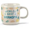 Demdaco Gift For Grandparents*- Heat Reveal Mug, Worlds Best Grandpa