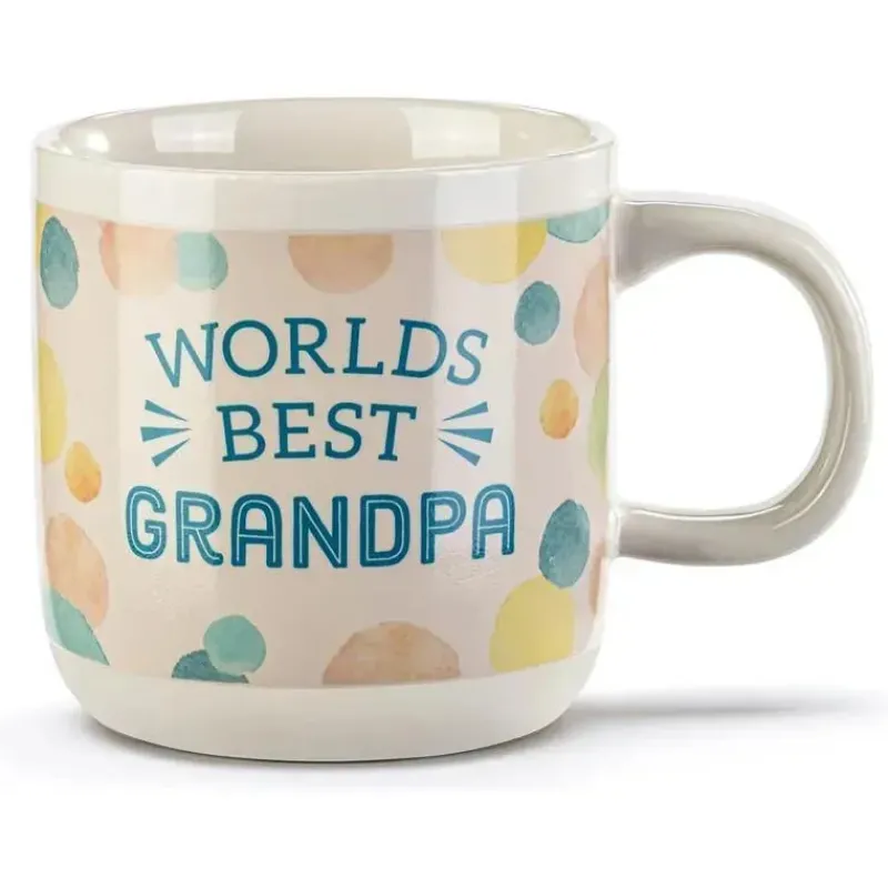 Demdaco Gift For Grandparents*- Heat Reveal Mug, Worlds Best Grandpa