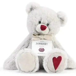 Demdaco Plush & Stuffed Animals|Birthday Party*- January Birthstone Plush Bear