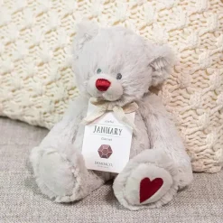 Demdaco Plush & Stuffed Animals|Birthday Party*- January Birthstone Plush Bear