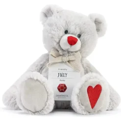Demdaco Plush & Stuffed Animals|Birthday Party*- July Birthstone Plush Bear