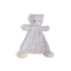 Demdaco Lovies, Security Blankets & Blankies*- Kennedy Kitty Rattle Blankie