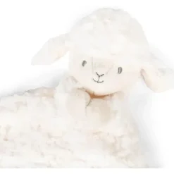 Demdaco Lovies, Security Blankets & Blankies*- Lamb Rattle Blankie