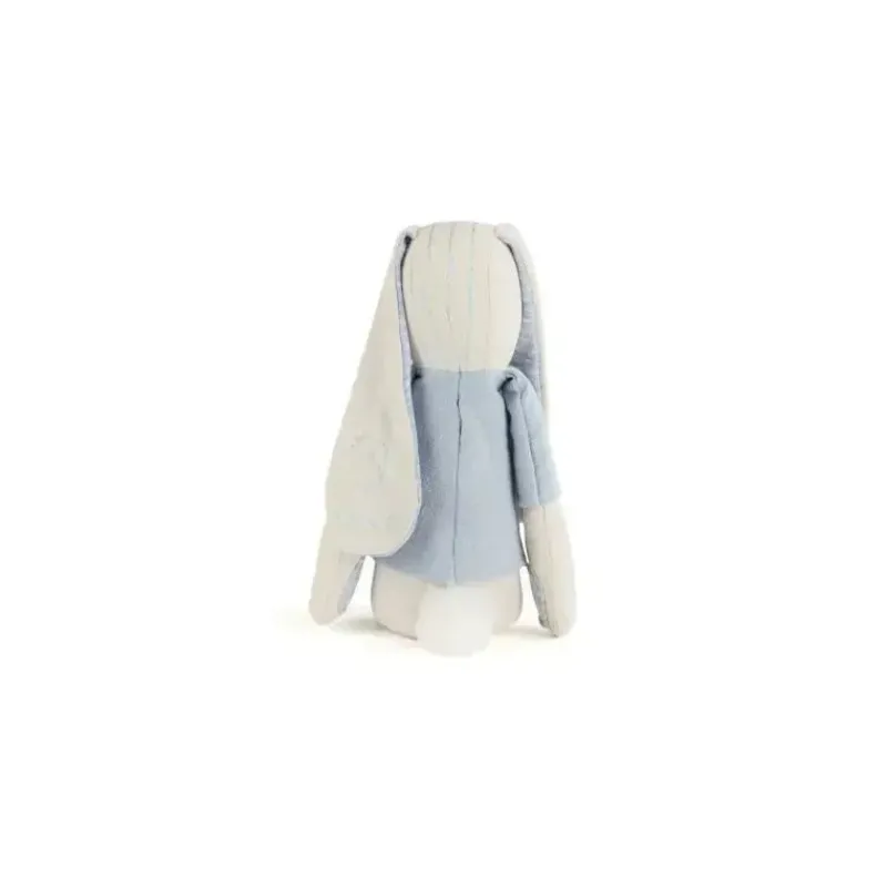 Demdaco Plush & Stuffed Animals*- Linen Plush Blue Bunny