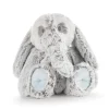 Demdaco Rattles & Teethers|Toys For 0-12 Months*- Luxurious Elephant Rattle, Blue