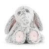 Demdaco Rattles & Teethers|Toys For 0-12 Months*- Luxurious Elephant Rattle, Pink