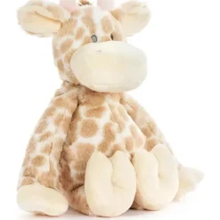Demdaco Plush & Stuffed Animals*- Luxurious Stuffed Animal, Brown and Pink, Giraffe