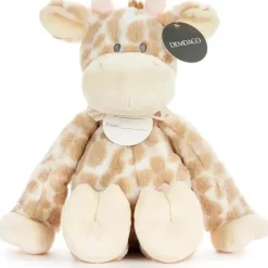 Demdaco Plush & Stuffed Animals*- Luxurious Stuffed Animal, Brown and Pink, Giraffe