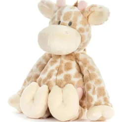 Demdaco Plush & Stuffed Animals*- Luxurious Stuffed Animal, Brown and Pink, Giraffe