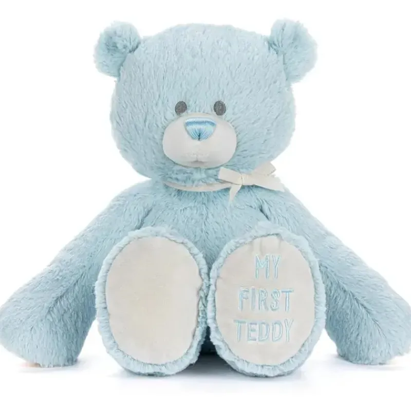 Demdaco Plush & Stuffed Animals|Gift For Baby*- My First Teddy Bear 16, Blue
