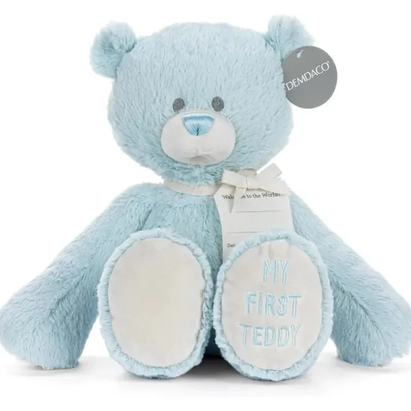 Demdaco Plush & Stuffed Animals|Gift For Baby*- My First Teddy Bear 16, Blue