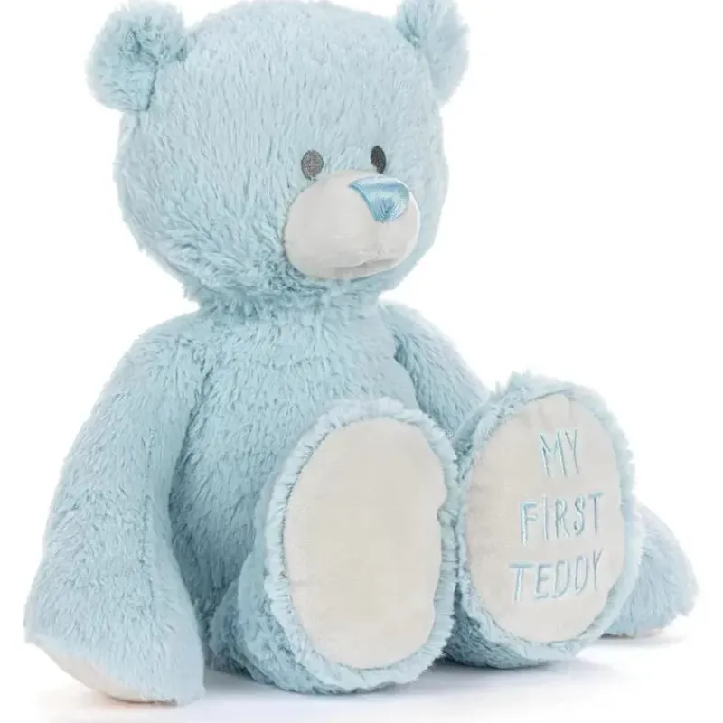 Demdaco Plush & Stuffed Animals|Gift For Baby*- My First Teddy Bear 16, Blue