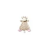 Demdaco Lovies, Security Blankets & Blankies*- Sadie Pink Giraffe Rattle Blankie