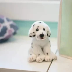 Demdaco Plush & Stuffed Animals*- Spotted Dalmatian Dog Children's Plush Beanbag Stuffed Animal Toy