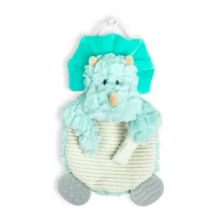 Demdaco Rattles & Teethers|Toys For 0-12 Months*- Triceratops Teether Buddy