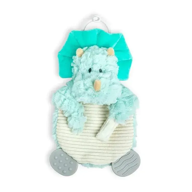 Demdaco Rattles & Teethers|Toys For 0-12 Months*- Triceratops Teether Buddy