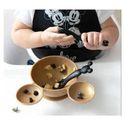 Bumkins Mickey & Minnie|Utensils & Accessories*Disney - Silicone Dipping Spoons, Mickey Mouse