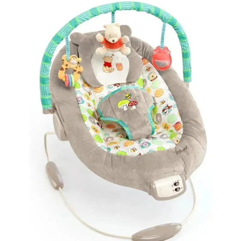 Disney Bouncers, Swings & Rockers*Baby Winnie The Pooh Bouncer, Dots & Hunny Pots