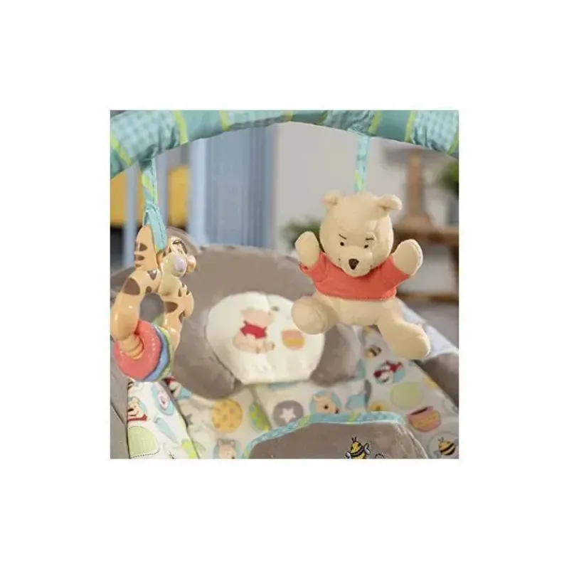 Disney Bouncers, Swings & Rockers*Baby Winnie The Pooh Bouncer, Dots & Hunny Pots