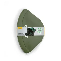 Doona Car Seat Buntings, Canopies & Cushions*- Canopy & Shoulder Pads Set, Desert Green