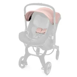 Doona Car Seat Head Support & Strap Covers*- Canopy & Shoulder Pads Set, Blush Pink