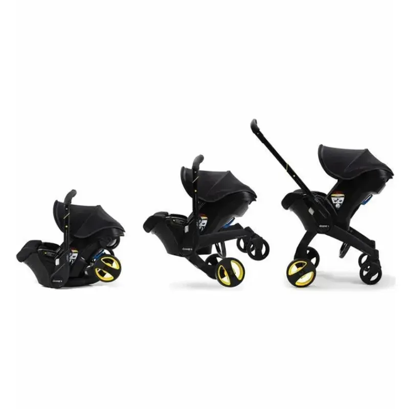 Doona Cool Baby Products|Infant Car Seats*- Infant Car Seat With Base & Stroller, Midnight
