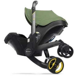Doona Infant Car Seats|Single Strollers*- Infant Car Seat With Base & Stroller, Desert Green