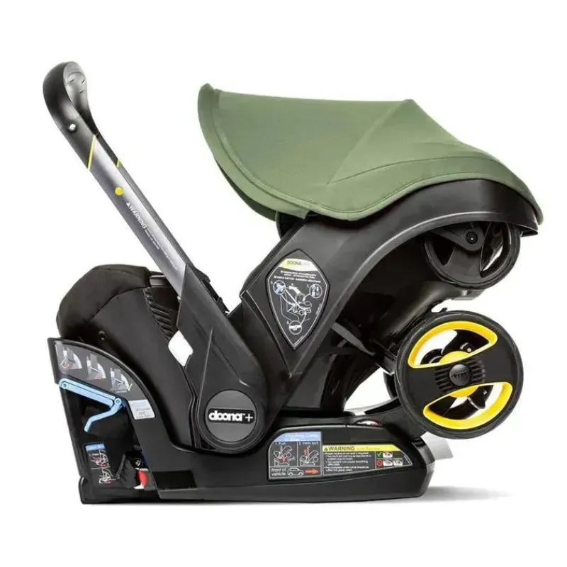 Doona Infant Car Seats|Single Strollers*- Infant Car Seat With Base & Stroller, Desert Green