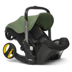 Doona Infant Car Seats|Single Strollers*- Infant Car Seat With Base & Stroller, Desert Green