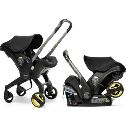 Doona Cool Baby Products|Infant Car Seats*- Infant Car Seat With Base & Stroller, Nitro Black
