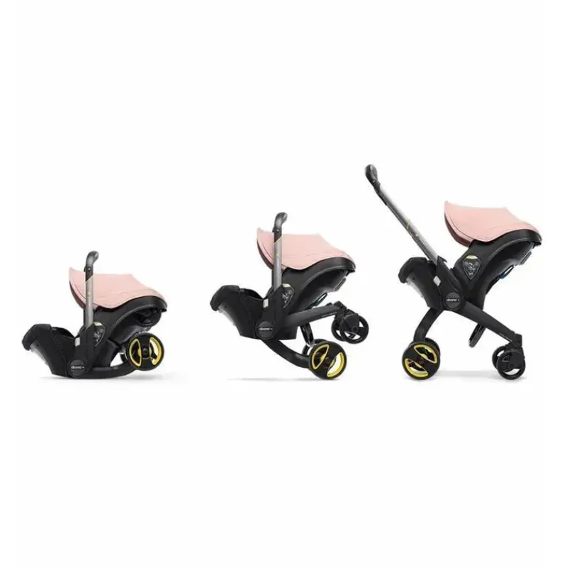 Doona Infant Car Seats|Single Strollers*- Infant Car Seat With Base & Stroller, Blush Pink