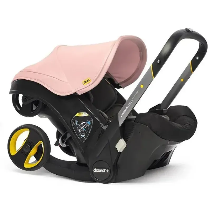 Doona Infant Car Seats|Single Strollers*- Infant Car Seat With Base & Stroller, Blush Pink