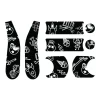 Doona Bikes & Trikes*- Liki Sticker Set, Black & White Cool Sketch