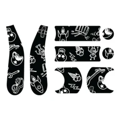 Doona Bikes & Trikes*- Liki Sticker Set, Black & White Cool Sketch