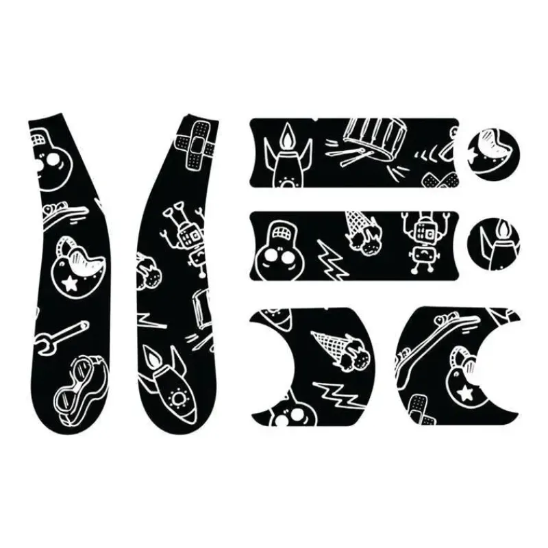 Doona Bikes & Trikes*- Liki Sticker Set, Black & White Cool Sketch