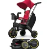 Kids Doona Ride-On Toys|Toys For 3 Year Old*- Liki Trike S3, Flame Red