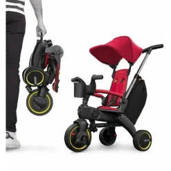 Kids Doona Ride-On Toys|Toys For 3 Year Old*- Liki Trike S3, Flame Red